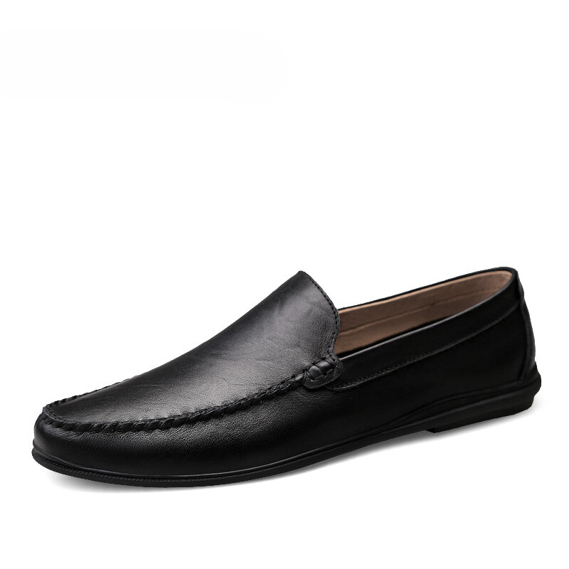 Summer Mens Casual Shoes Flat Loafers Moccasins Breathable Slip on Boat Shoes