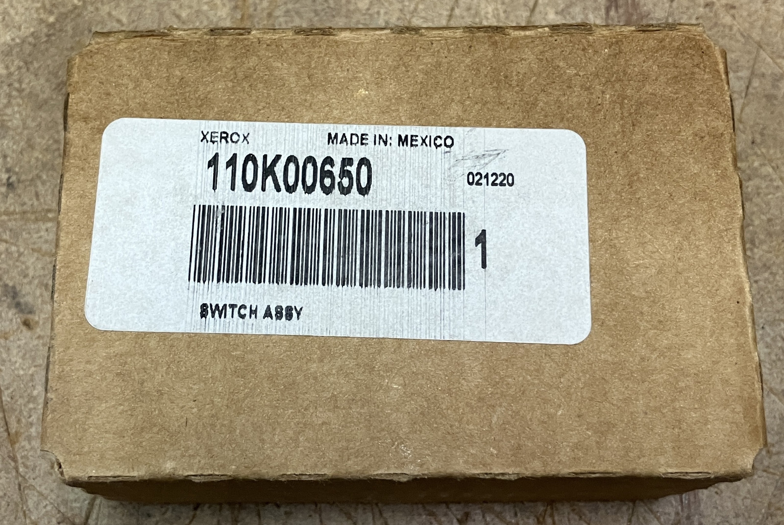 Xerox 110K00650 Switch (NIB)