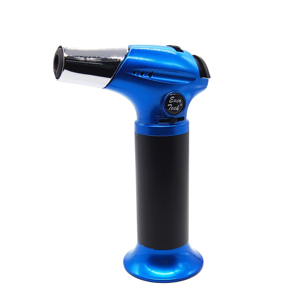 Big Jet Torch Table Lighter Butane Refillable 1300°C/2500°F w/ Ever Tech Box BL