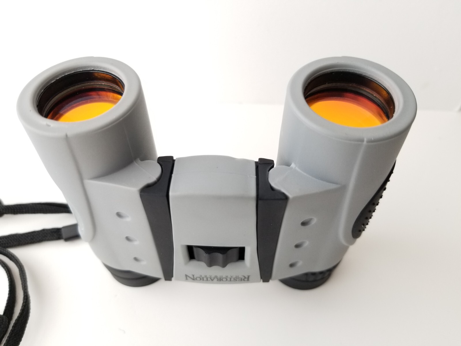 Restoration Hardware 10x25 Binoculars JlU4 waterproof neck strap soft case_Clean