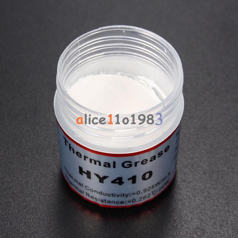 HY410 10g White Thermal Grease Paste For CPU GPU VGA Chipset Cooling Heatsink