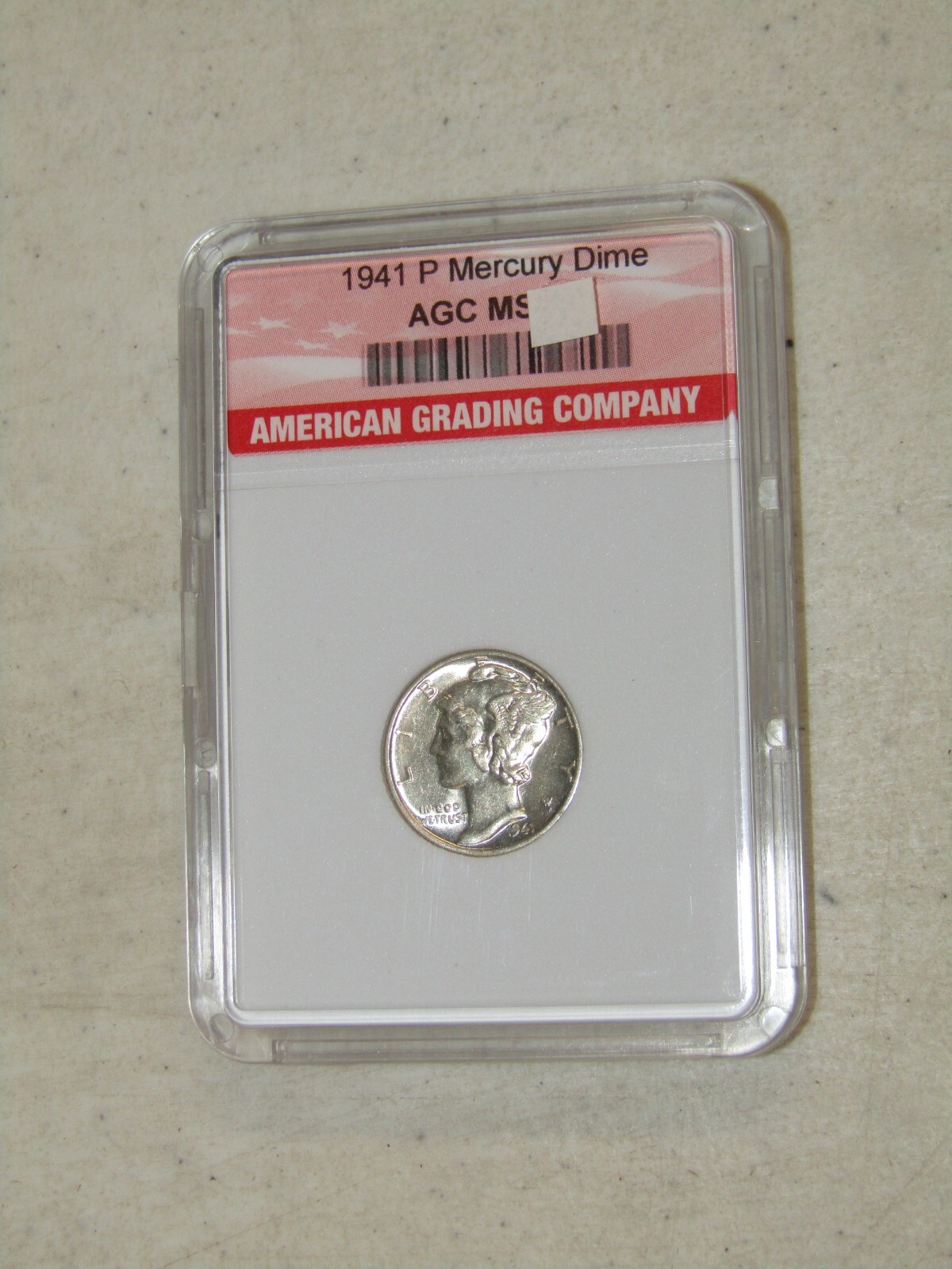 1941 P CH BU MS MERCURY DIME 1941P MINT ISSUE CHOICE BU SILVER