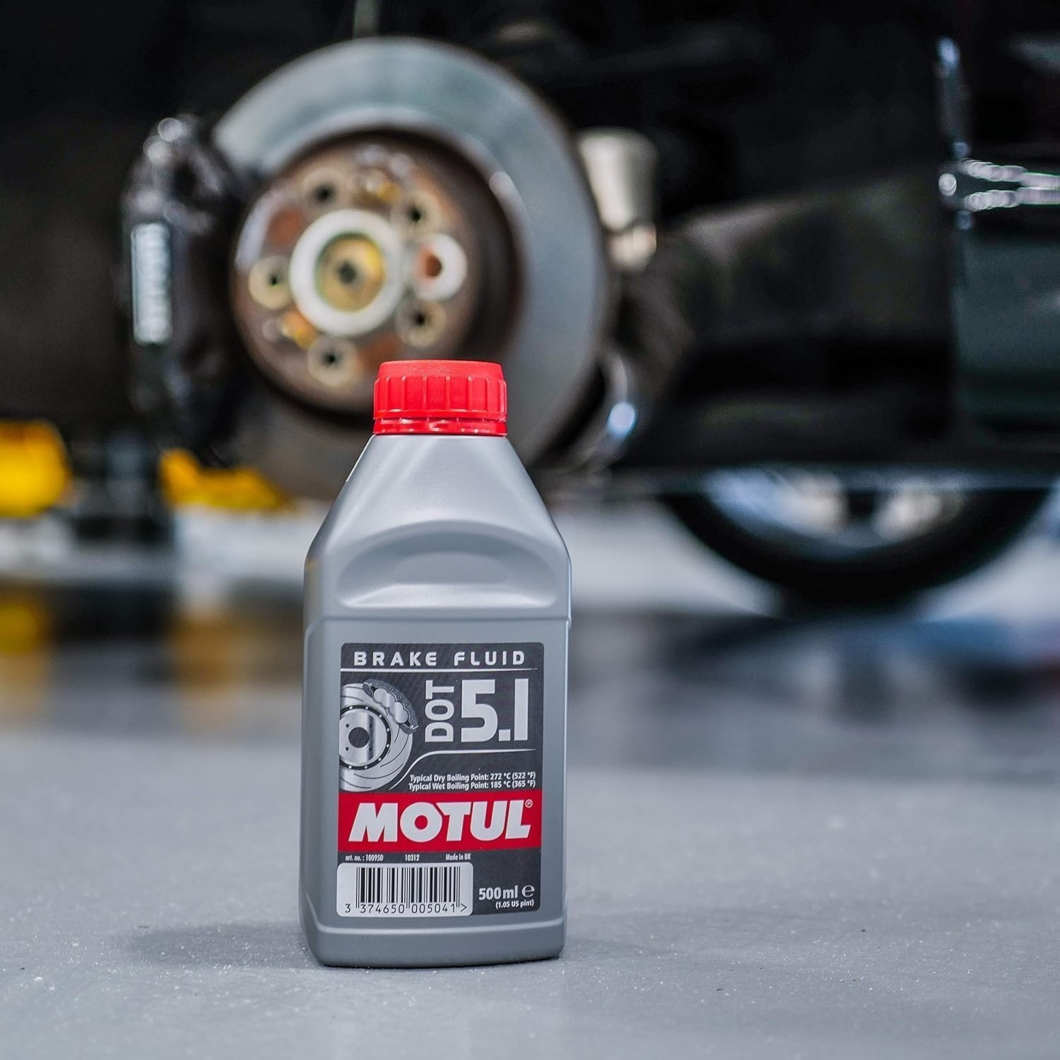 DOT 5.1 100% Synthetic Brake Fluid - 500ml Bottles, 3-Pack 100951