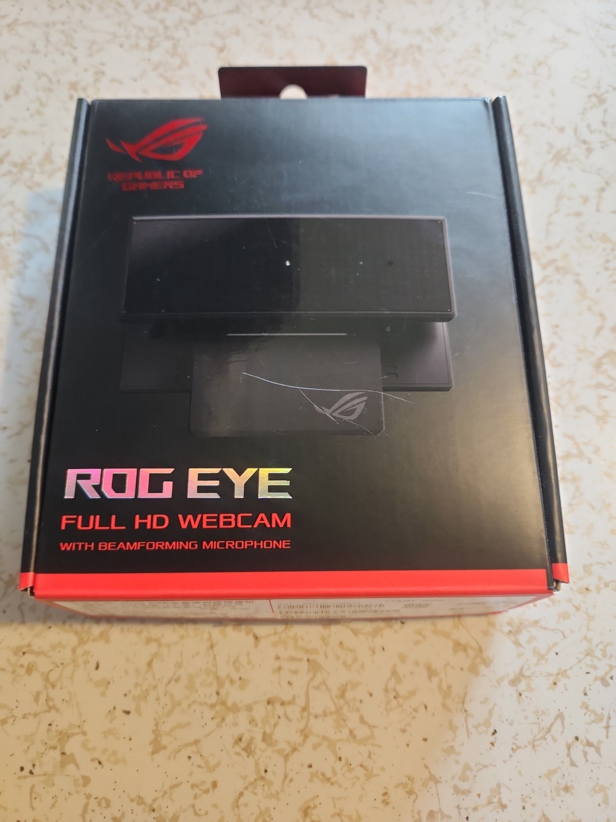 ASUS ROG Eye webcam 60fps 1080p built in microphone unused but box opened