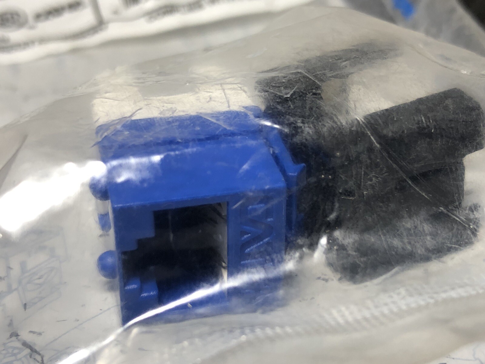 ICC ICC-IC1078GABL / Module CAT6A- HD, Blue Connector - NEW! FAST!