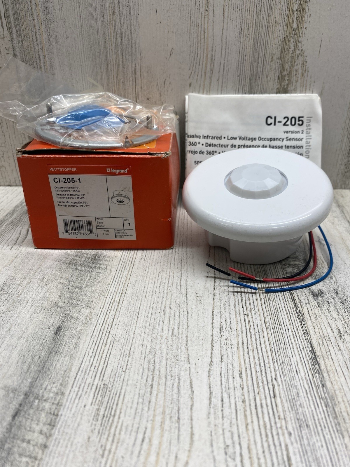 Legrand Wattstoper Occupancy Sensor CI-205-1