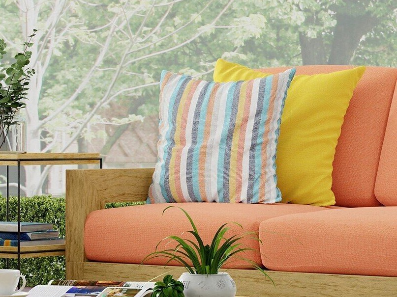 Sunbrella Outdoor Pillows with zippers, SURROUND SUNRISE