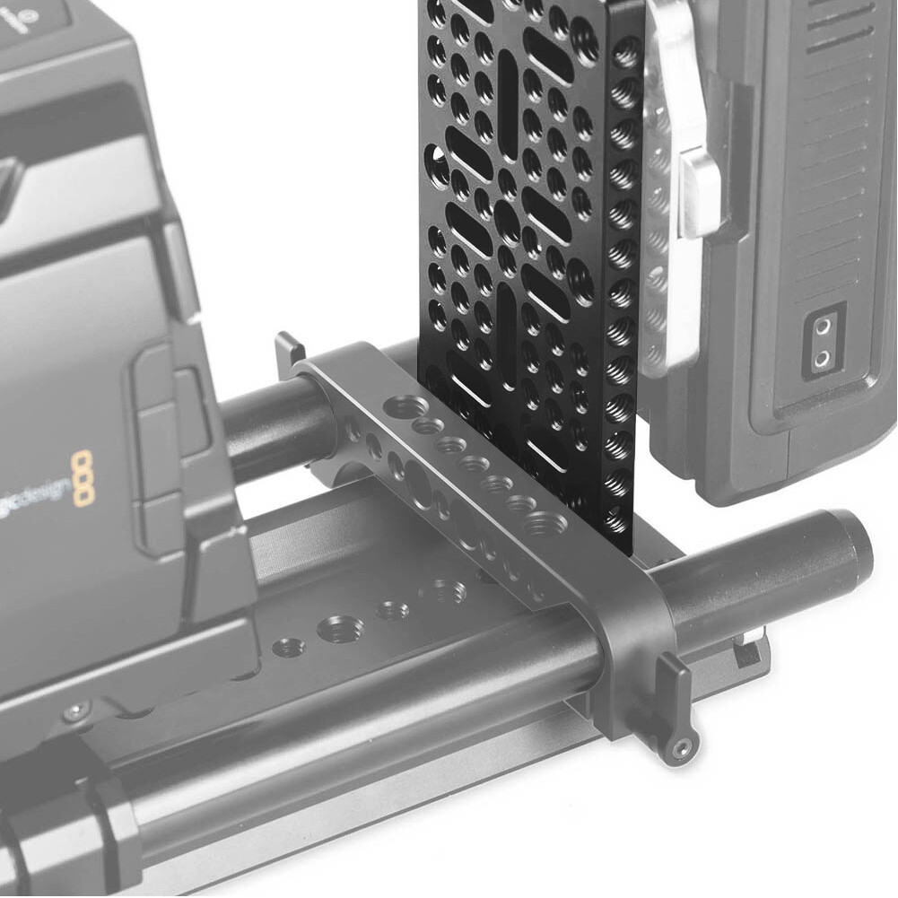 Niceyrig 1/4" 3/8" Thread Cheese Mounting Plate for Camera Tripod Rig