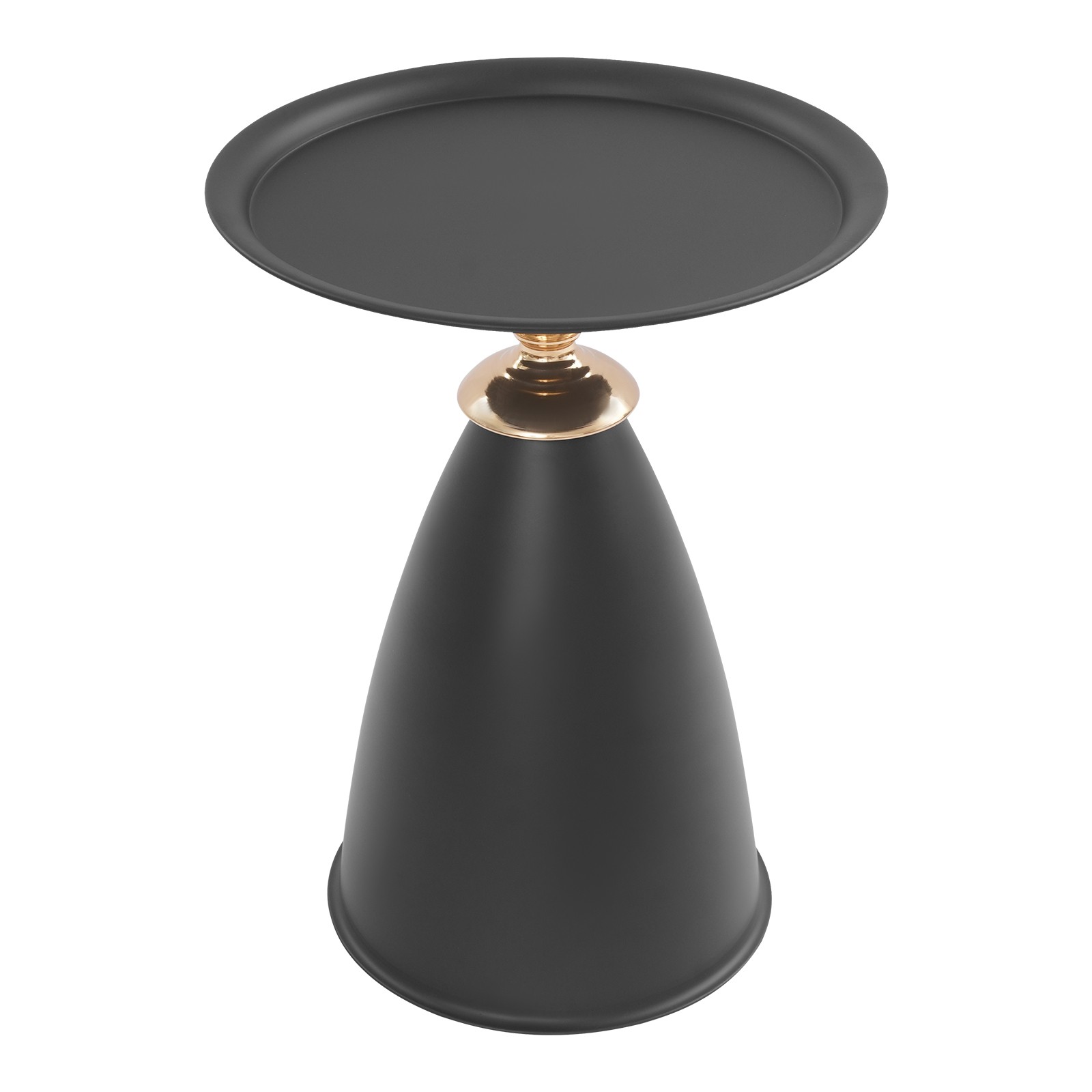Small Round Side Table, Side Table for Small Spaces, Modern Couch End Table