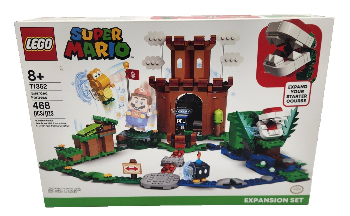 RETIRED LEGO 71362 Guarded Fortress - Super Mario Expansion Set 2020 Brand New