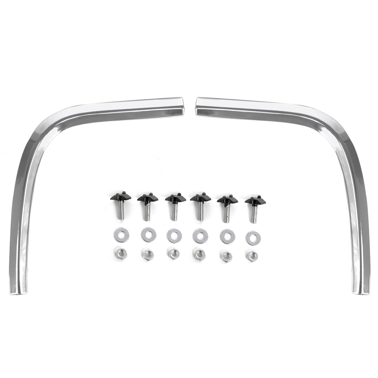 Quarter Panel Extension Molding PAIR Coupe/Convertible 1967-1968 Mustang