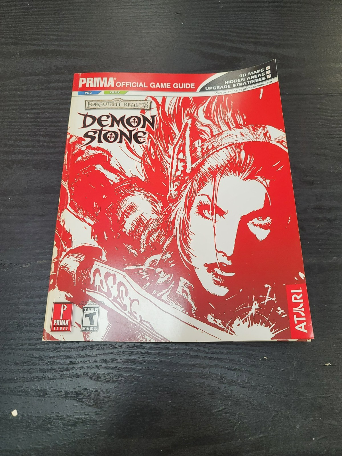 Forgotten Realms: Demon Stone Official Prima Strategy Guide Great Shape