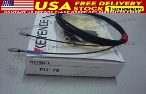 1PC New In Box Keyence FU-78 Fiber Optic Sensor FU78 Free Shipping