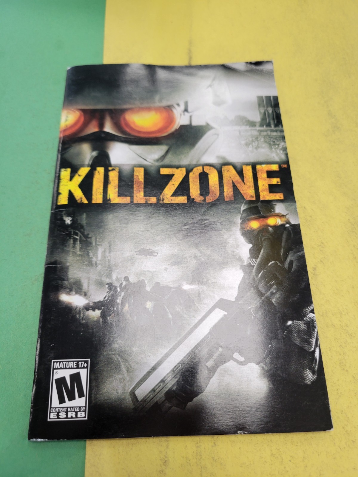 killzone ps2 Manual Only