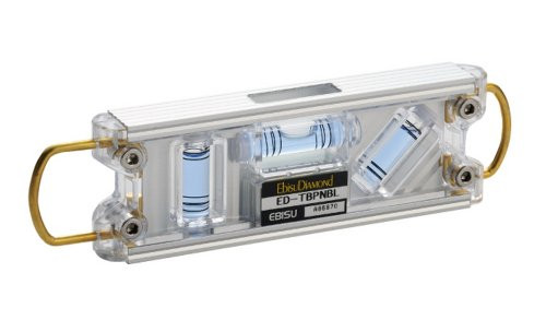 Ebisu Tobi Level Pro ED-TBPNBL Leveler  For Scaffolding Assembly  Silver/Blue