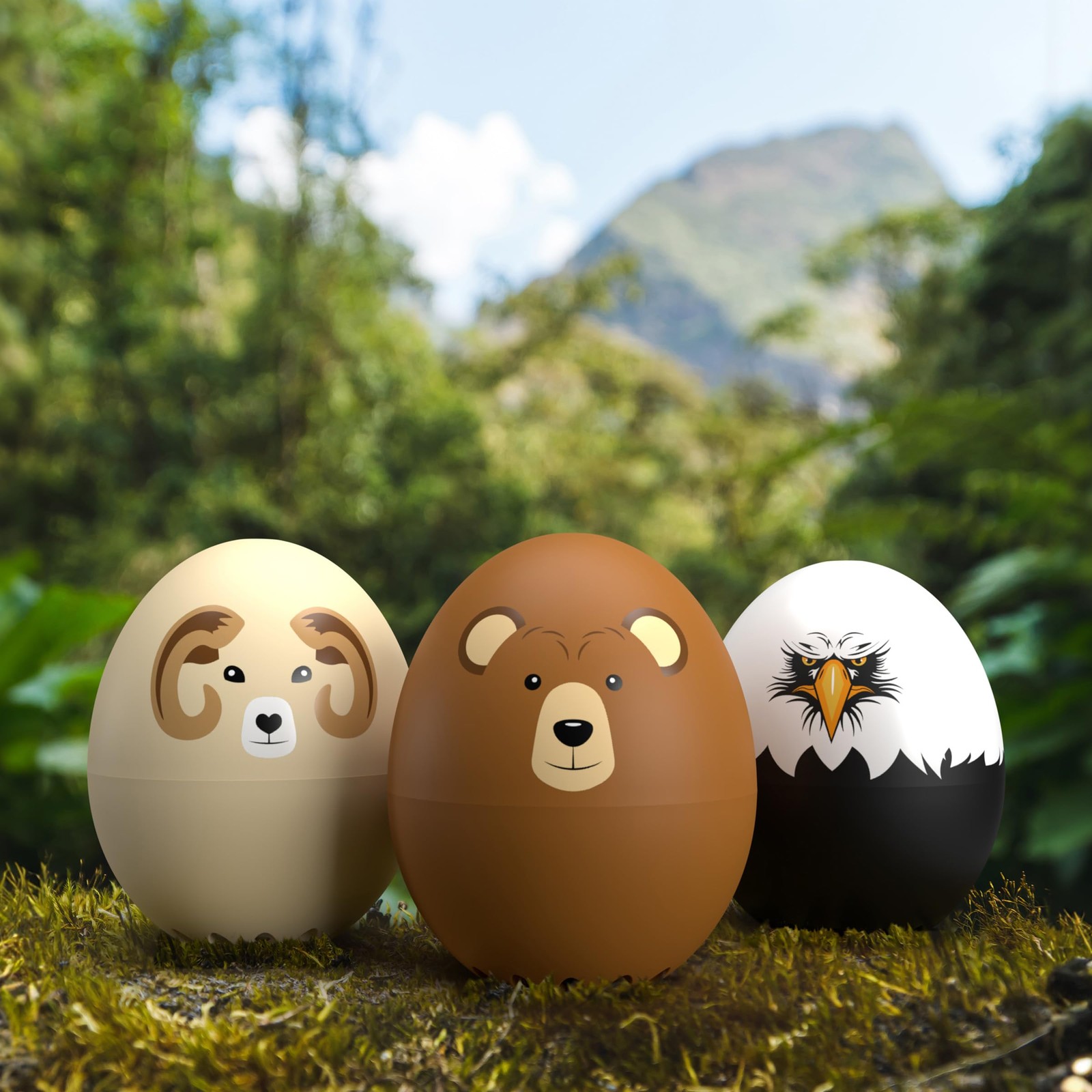 Eagle BeepEgg – Egg Timer for Boiling Eggs – Musical Egg Cooker for Soft,