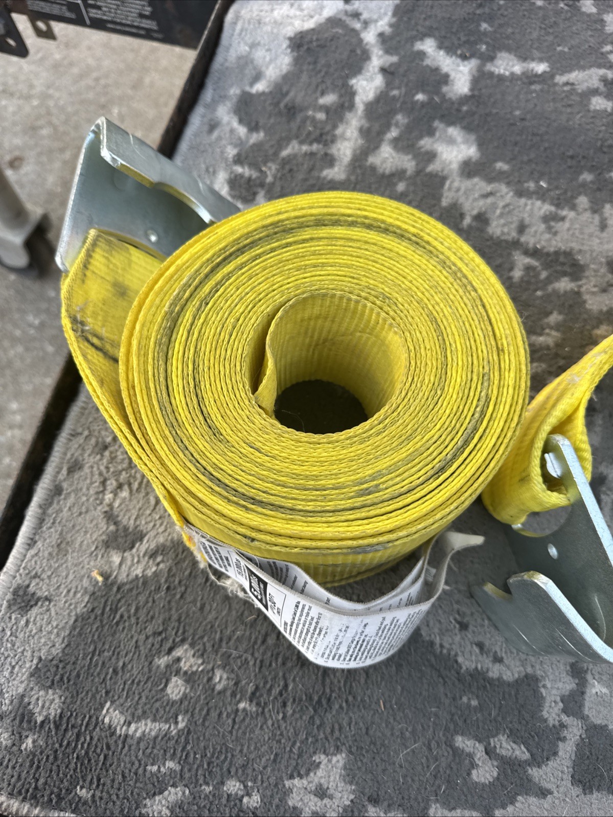 (1-Pk) Keeper Winch Strap with Flat Hook 4" x 30' 04926