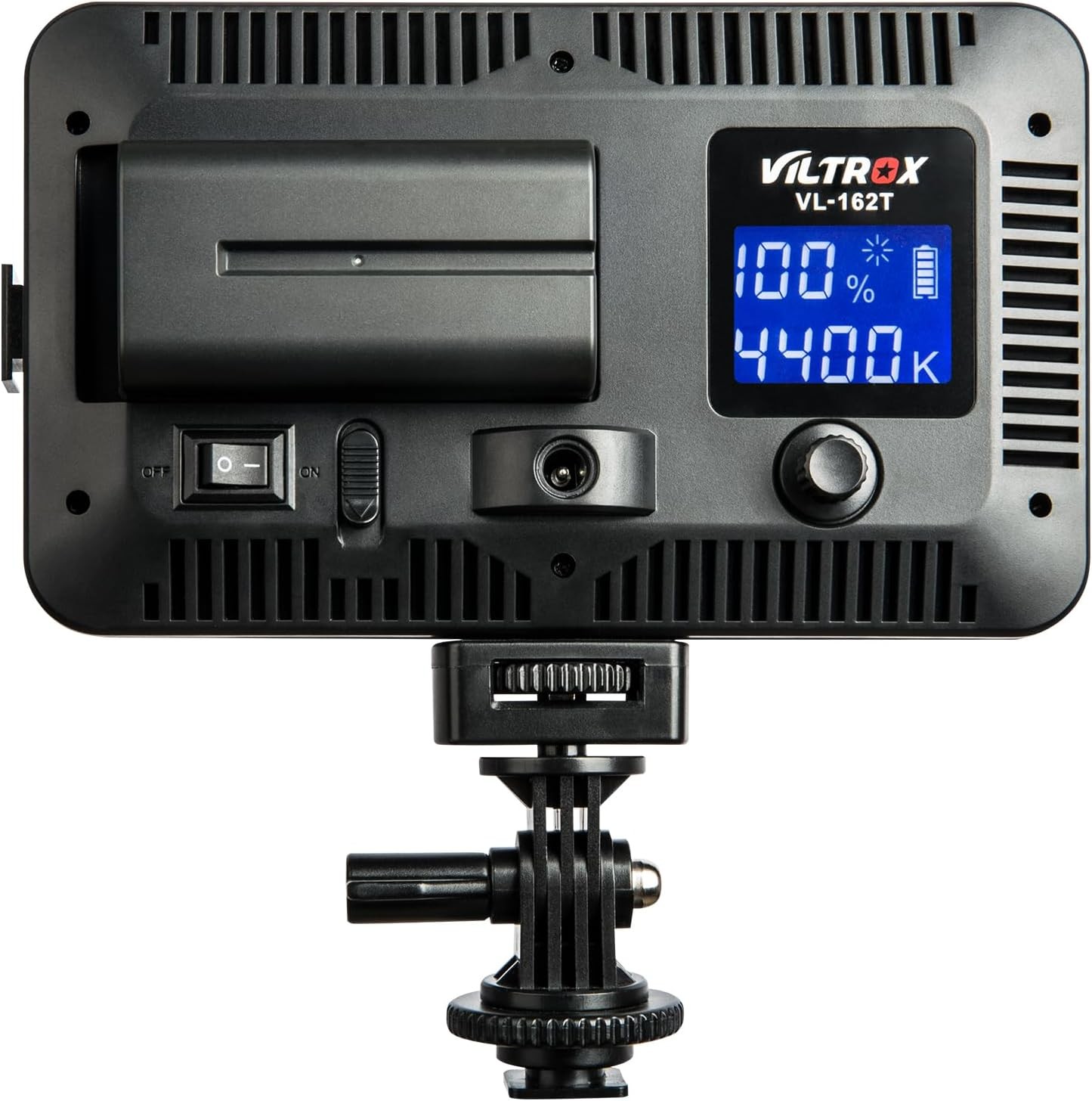 VILTROX VL-162T CRI95+ LED Video Light, Portable Camera Photo Light Panel Dim...