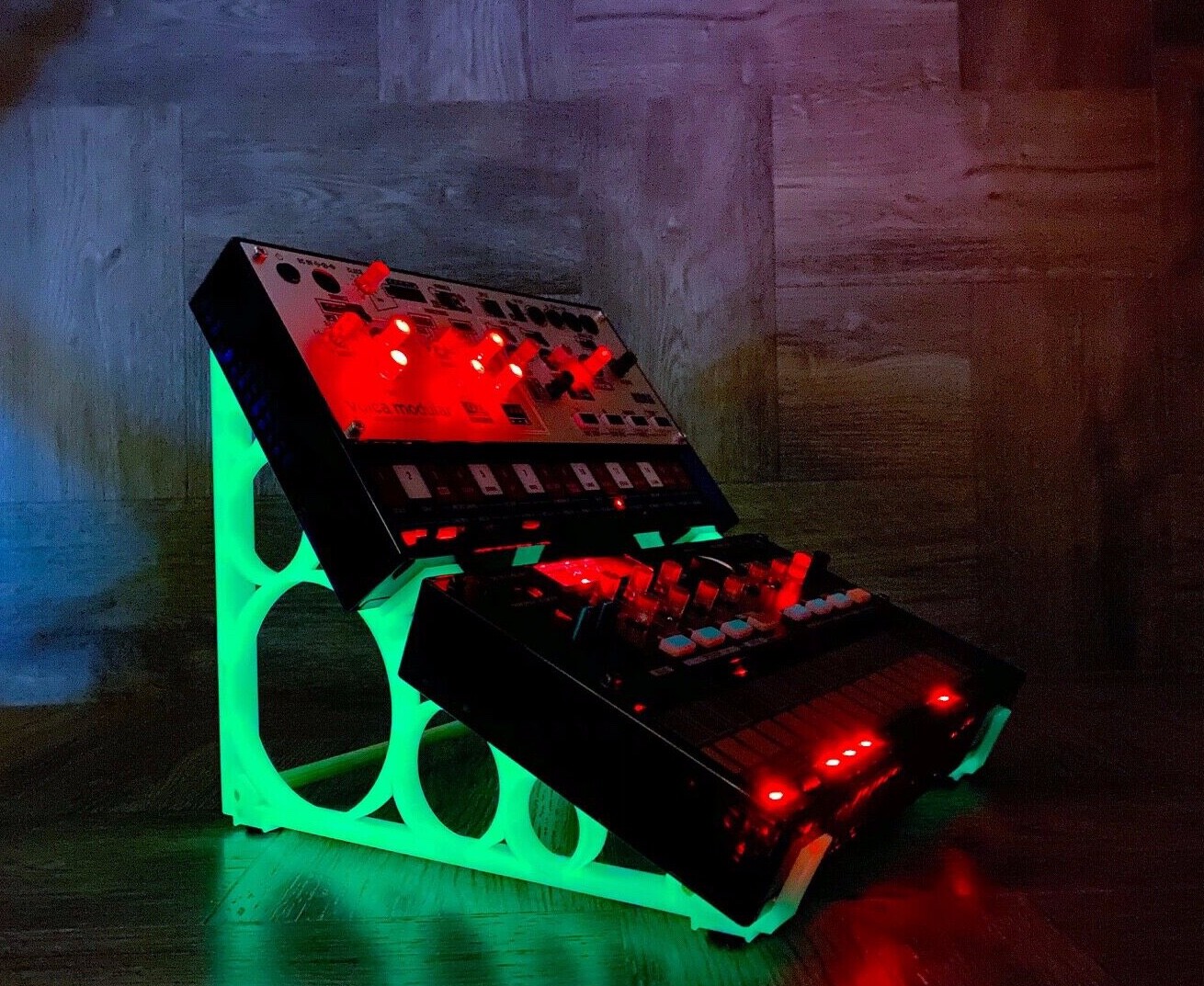 Dual Angle Stand for all KORG Volca Series Modules - Special Edition LUMINESCENT