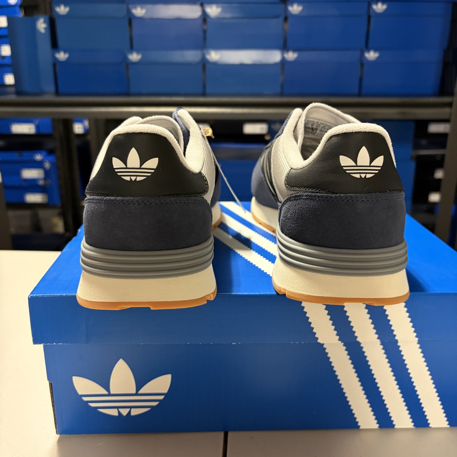 Adidas Treziod 2 mens Casual Shoe Sneakers - Blue Gray - JQ9041