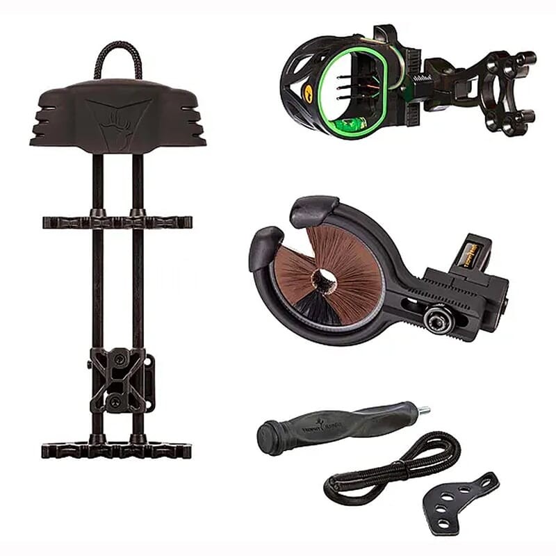Trophy Ridge Joker Quiver Blitz Kit, 4-Pin Sight, 5-Spot Quiver (ASKS10)