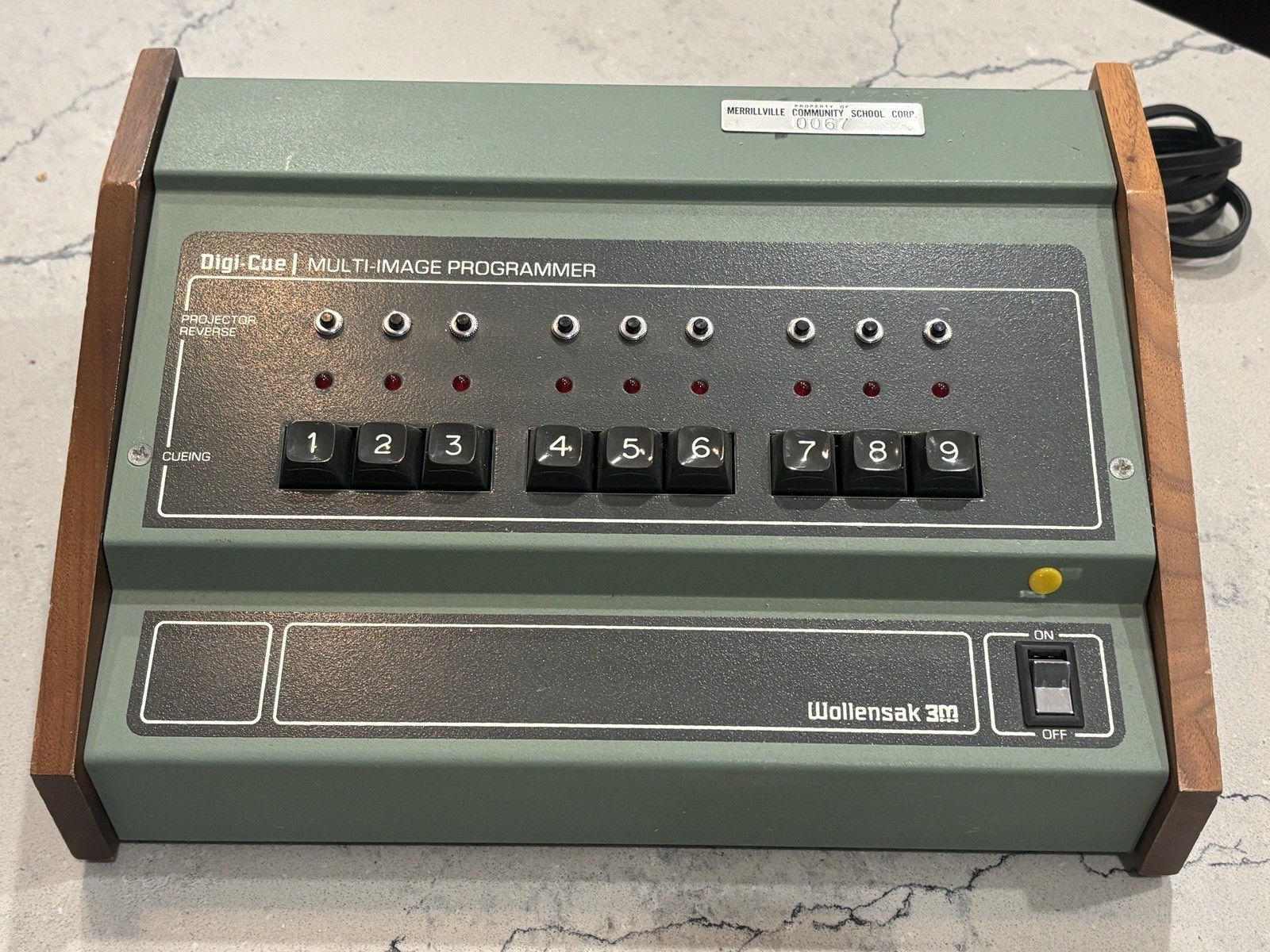 Vintage Wollensak Digi-Cue Multi-Image Programmer Slide Projector Controller