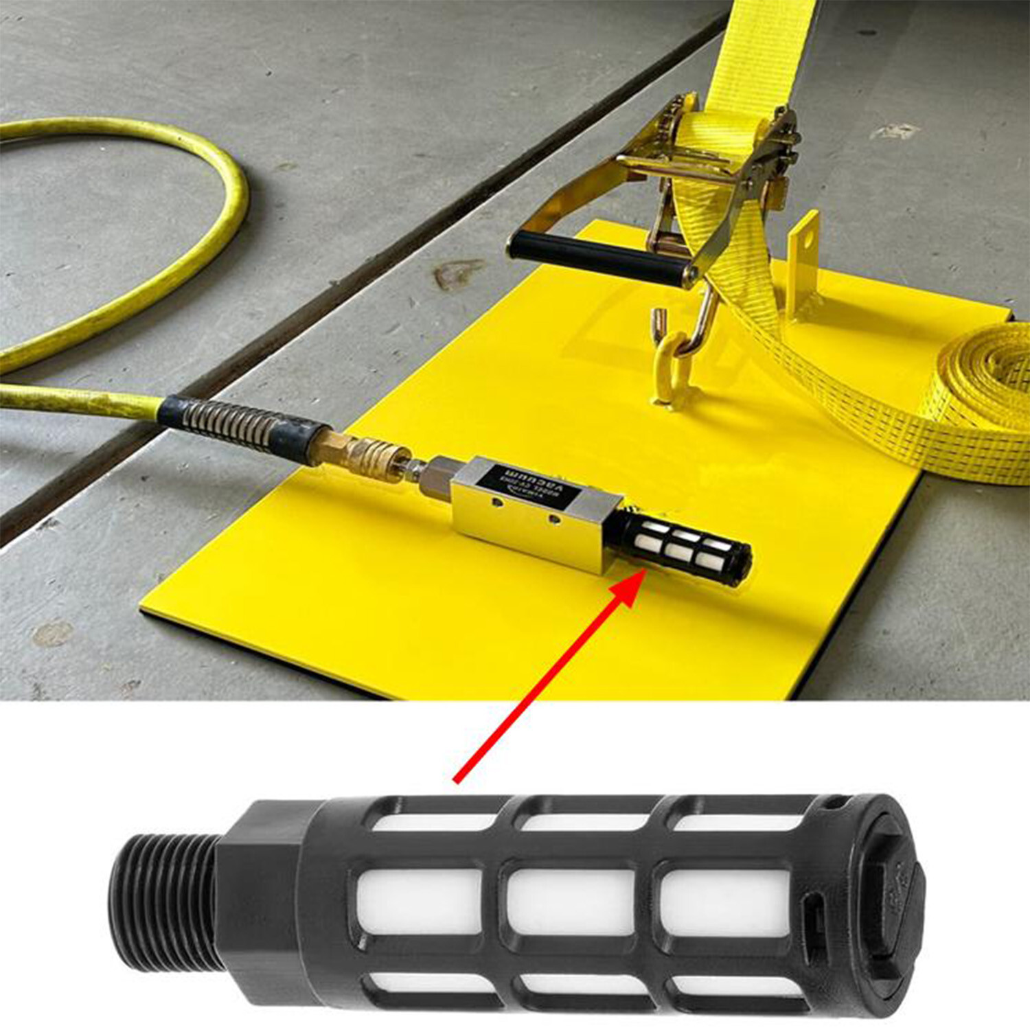 Muffler Silencer for Killer Tools ART23 Vacuum Pulling post