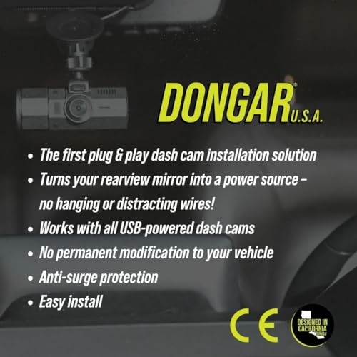 Dashcam Power Adapter (5-Pin Type G) for Select Mazda vehicles, including MX