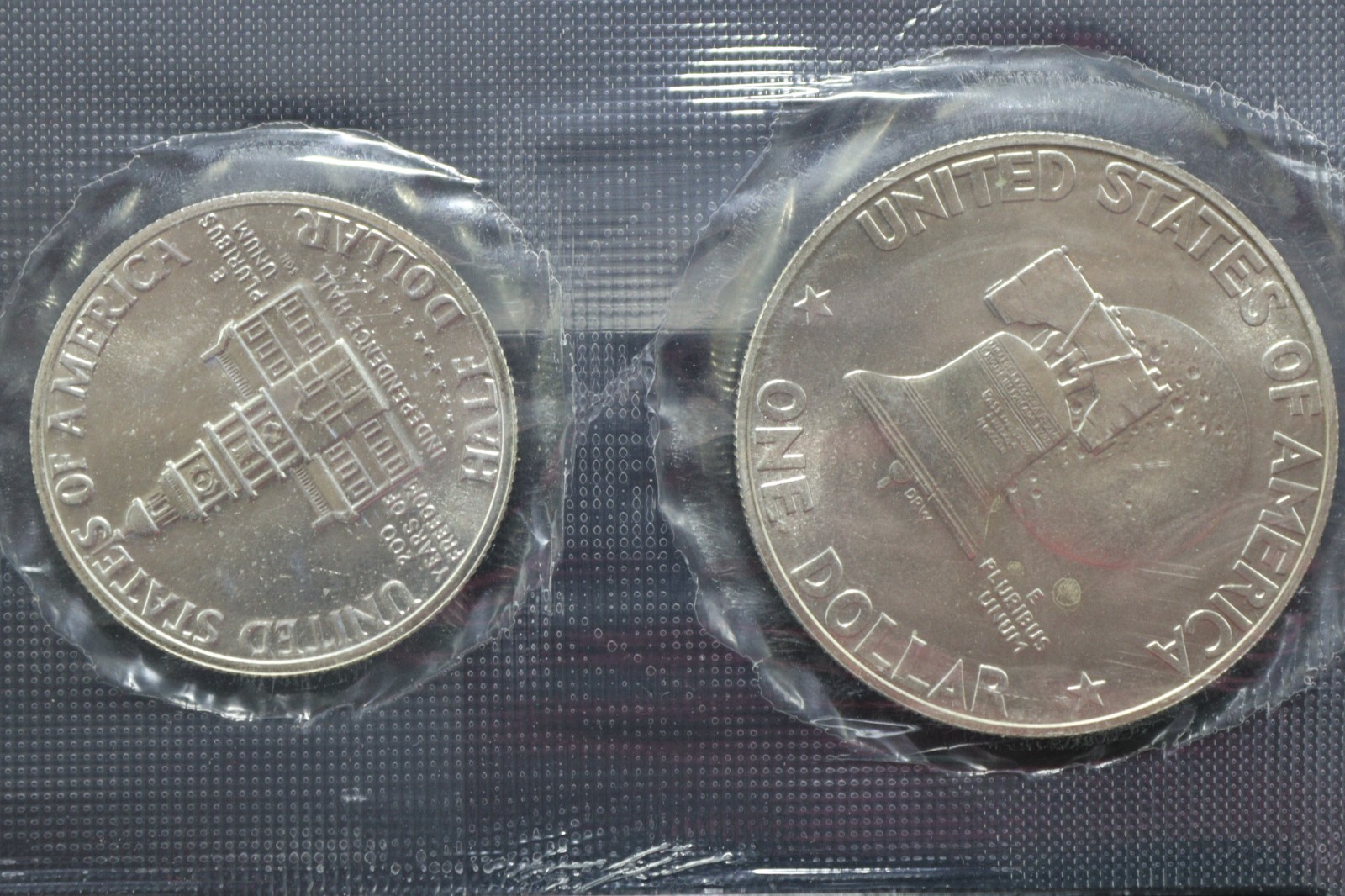 1776-1976 Silver Bicentennial 3 Coin Silver UNC Set
