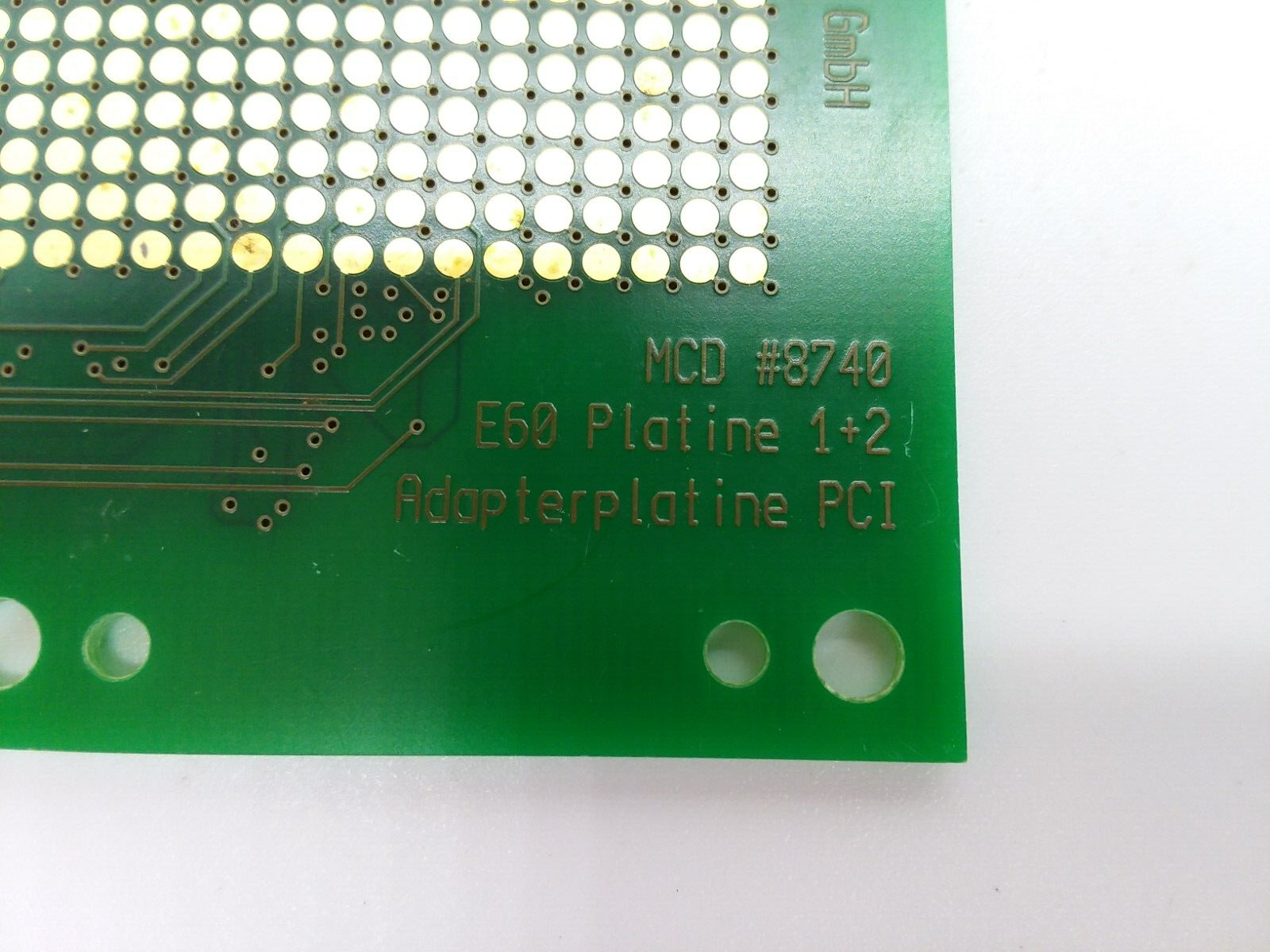 MCD ELEKTRONIK 8740 PC COMPUTER BOARD NNB