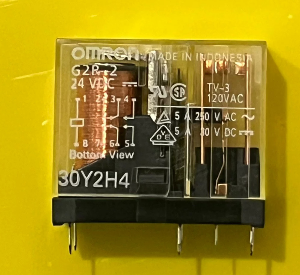 1PC New Omron Power relay without base G2R-2 DC24V 2NO2NC 5A #LL