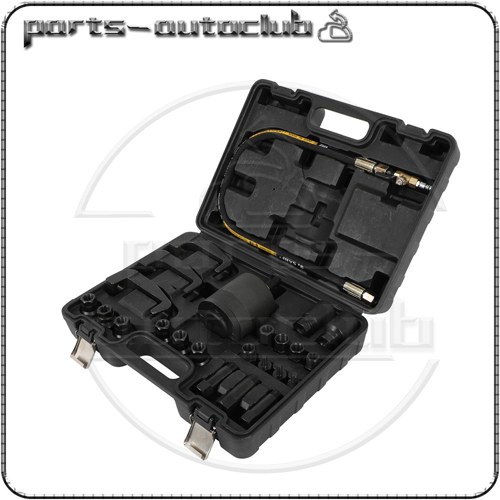 ✅24pcs Pneumatic Puller Set Extractor Tool Kit For Diesel Injectors Removal