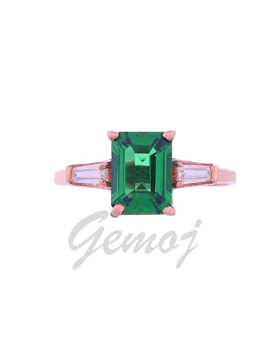 Teal Sapphire Silver Ring, Green Sapphire Ring Sapphire Engagement Ring