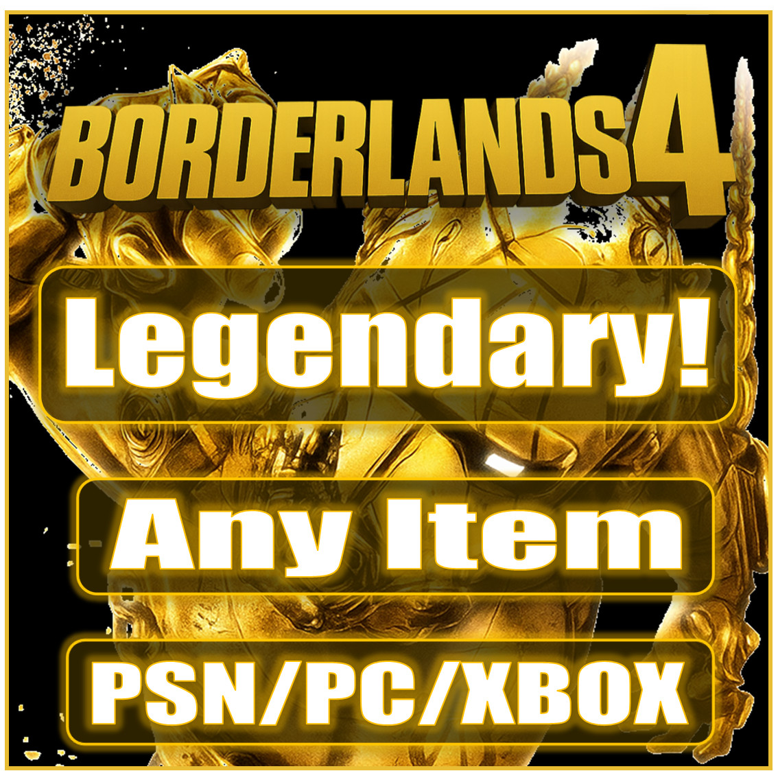 🔥Borderlands 4 – Lvl 60 Legendary God Rolls! - Any Legit Item, Any Firmware! 🔥