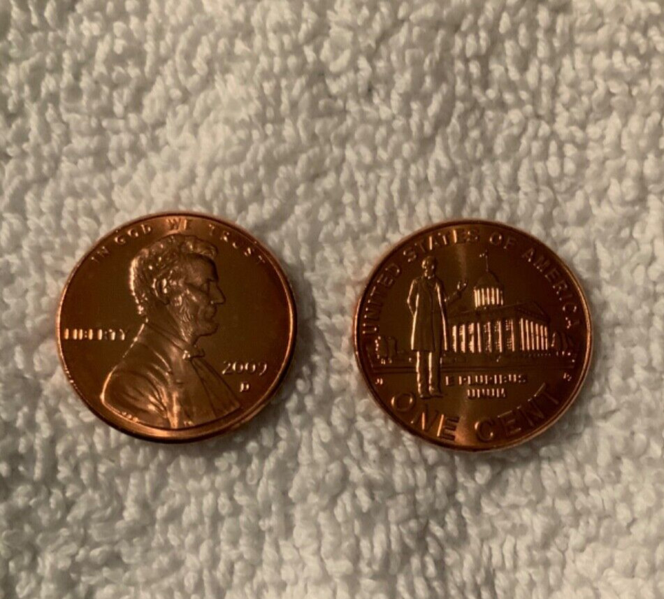 2009 D Professional Life Lincoln Penny RD DCAM Uncirculated Mint Rd Beautiful