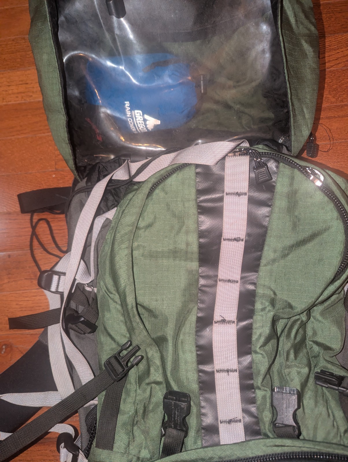 Gregory Wind River Backpack Green Medium Expedition Trail Trekking Hiking