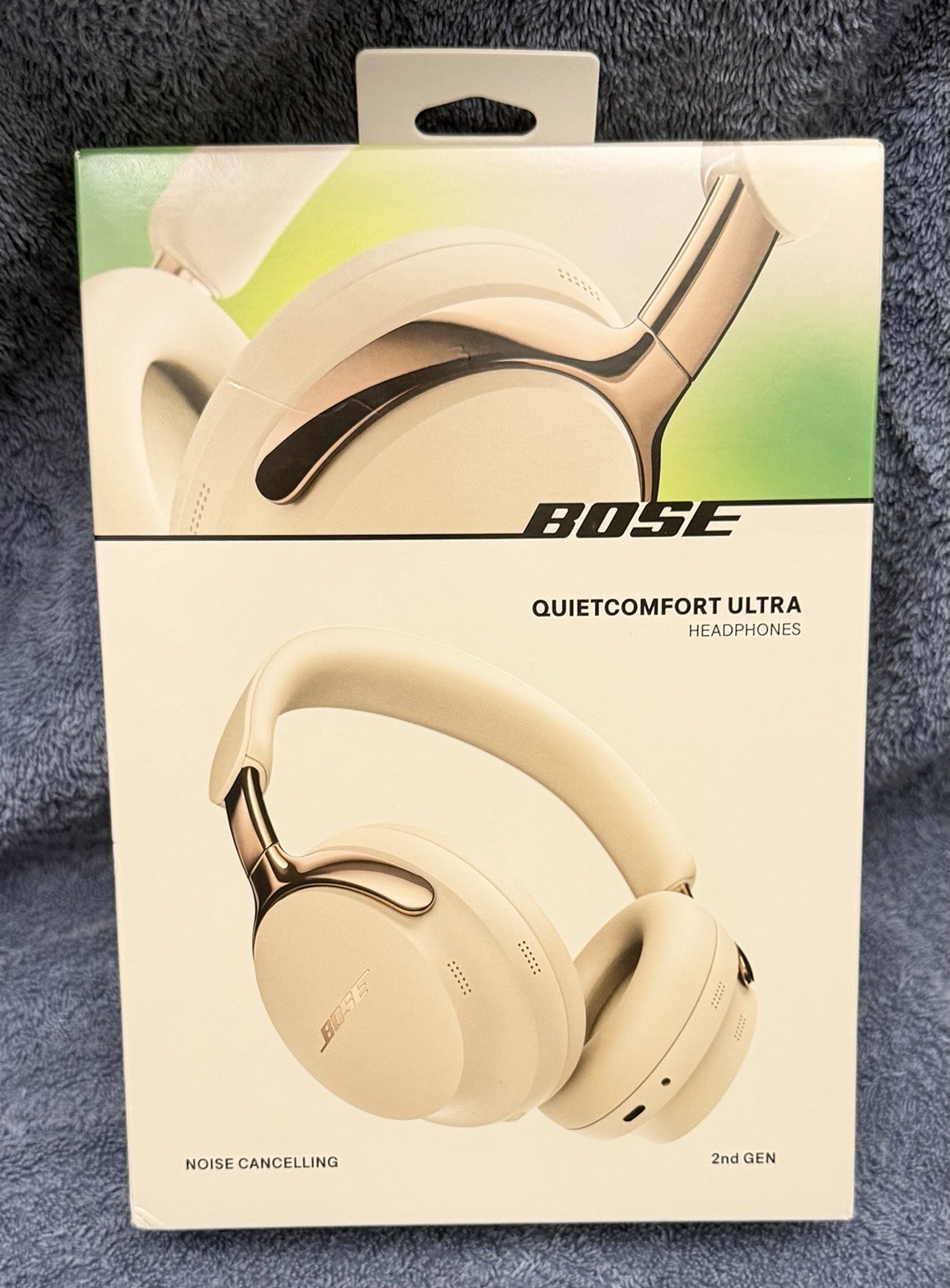 NEW Bose QuietComfort Ultra 2nd Gen Wireless Over-Ear Headphones Driftwood Sand