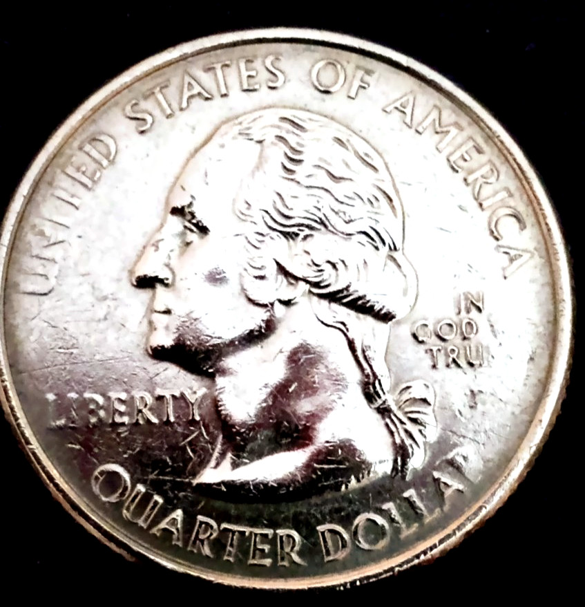 2003-P Washington Quarter Rare Missing Letters IN GOD WE TRUST Errors - Alabama