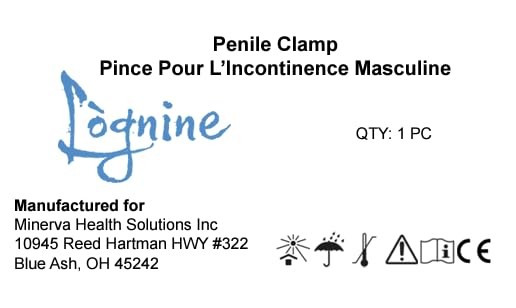 LÒGNINE Cunningham Penile Clamp Incontinence, Regular, 4 Adjustable Sizes -