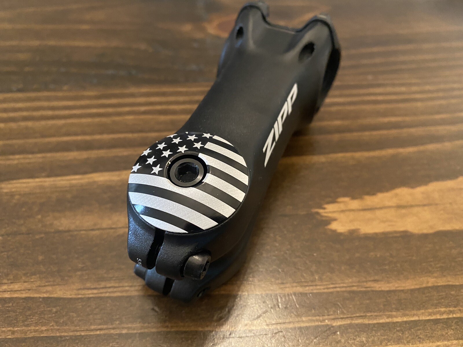 American Flag - Threadless Bicycle Headset Stem Cap 1 1/8 USA Black