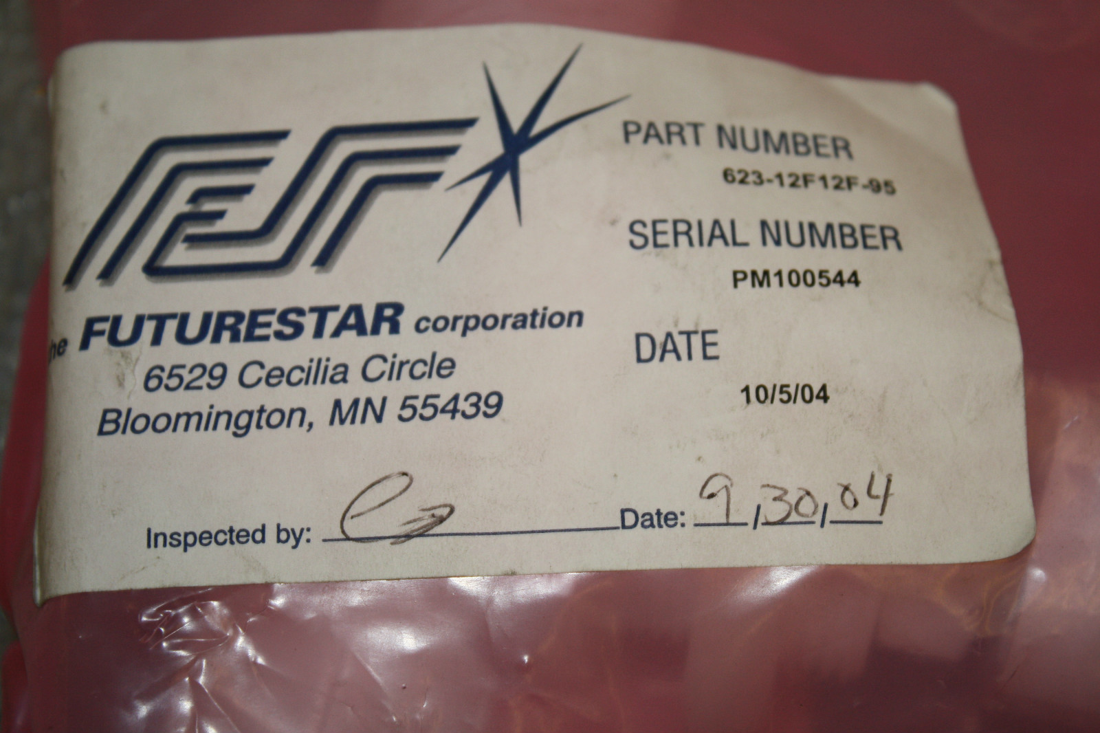FutureStar FX623-12F-12F-95 New FSI
