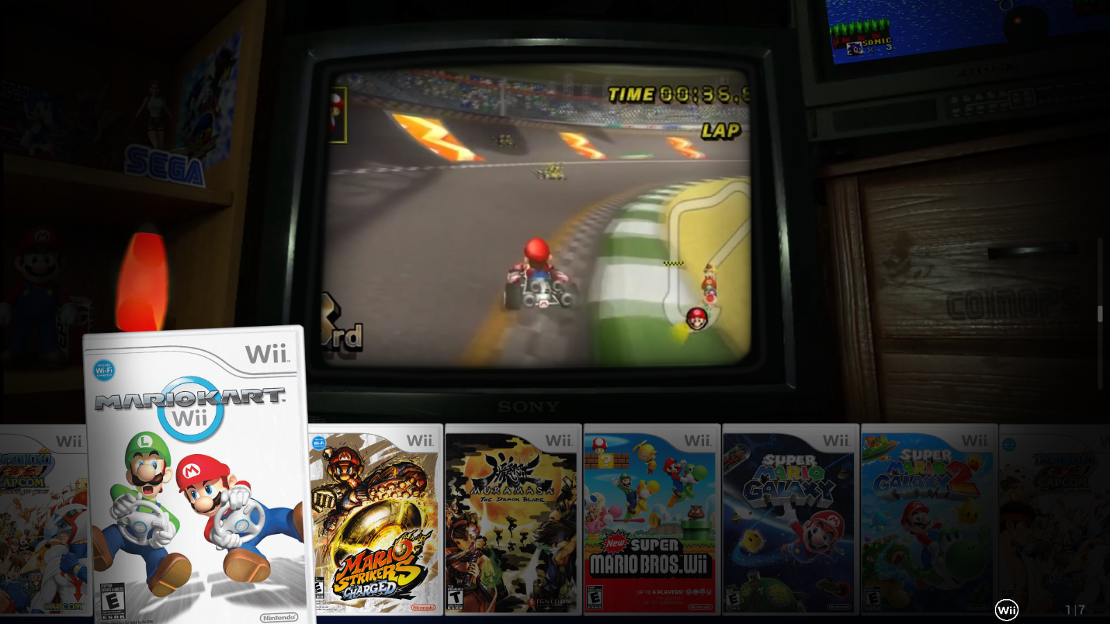Retro-games system