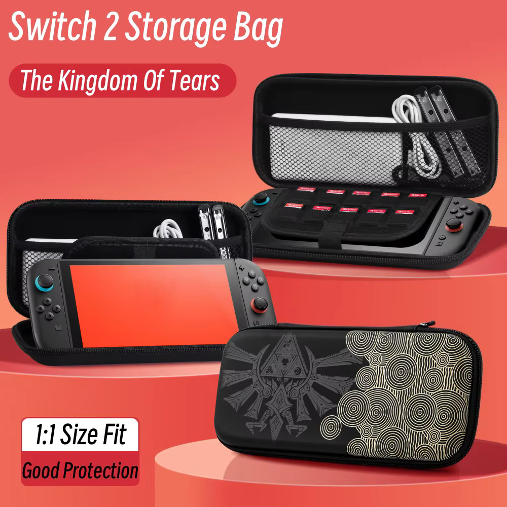 Nintendo Switch2 Game Traveler Deluxe System Case ZELDA THEME
