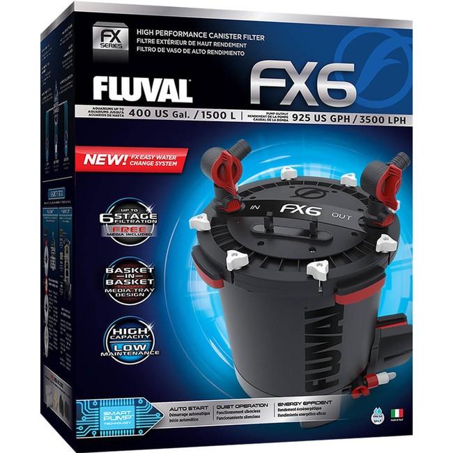 FX6 High Performance Canister Filter (up to 400 Gal) - Fluval