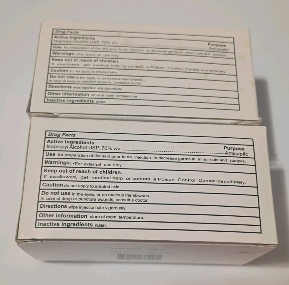 Alcohol Prep Pads 200 Count