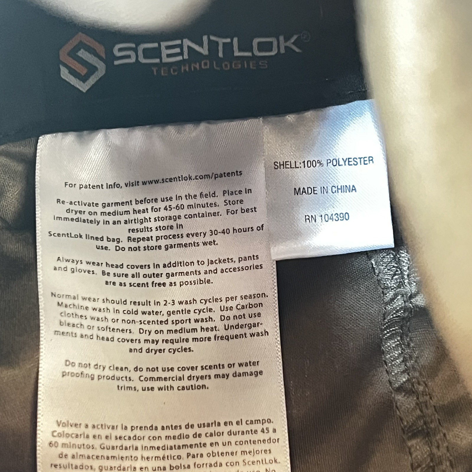 ScentLok Lightweight Head Cover Camouflage Balaclava Face Mask Hunting Scentlock