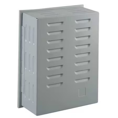 Universal Thermostat Guard, Off-White, Metal, 13J048