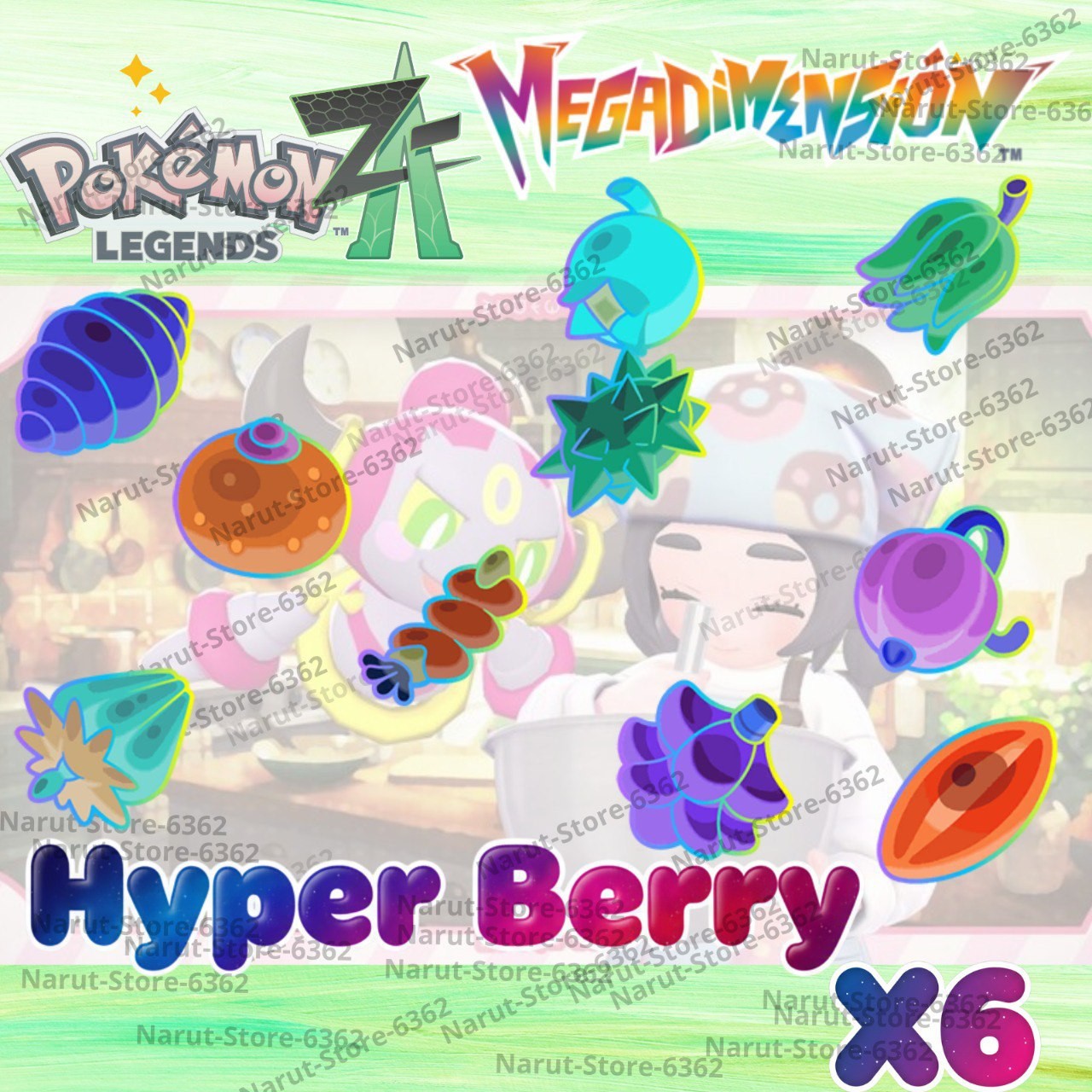 HYPER BERRIES ANY DLC 🌟MEGA DIMENSION🔥for Pokemon Legends ZA 🌟Legends Z-A