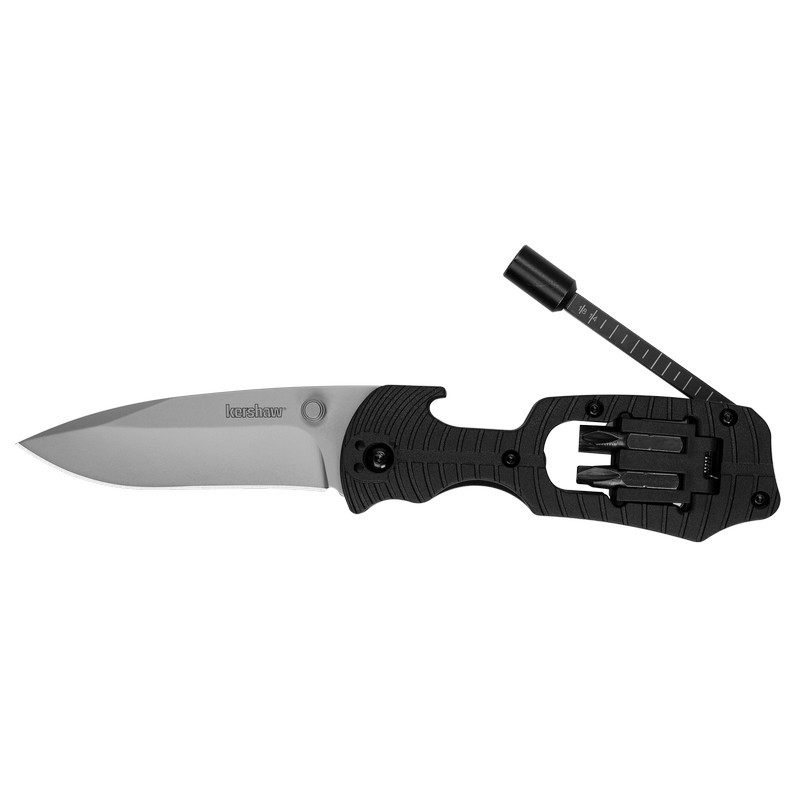 Kershaw 1920 Select Fire Folding Knife Drop Point 3.40" 8Cr13MoV Plain Edge