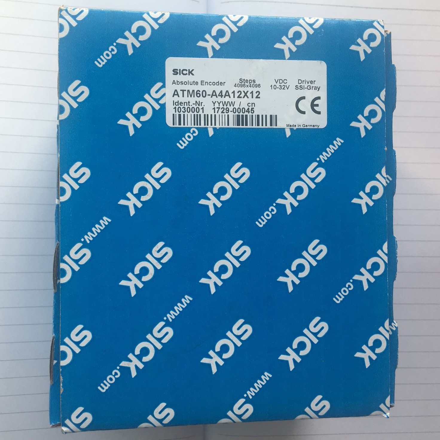 ONE NEW SICK ATM60-A4A12X12 ABSOLUTE ENCODER Free ship #YP1